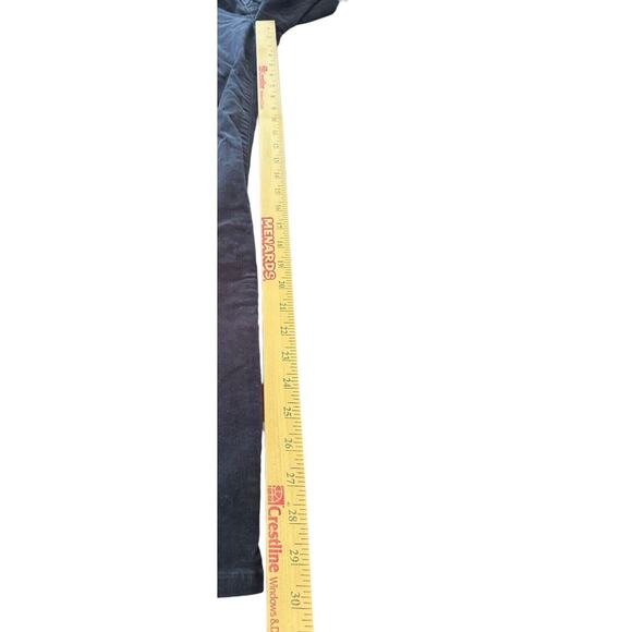 Chaps Denim Jeans Women's Size 4 Navy Denim Corduroy Straight Leg Night Out - Picture 5 of 6